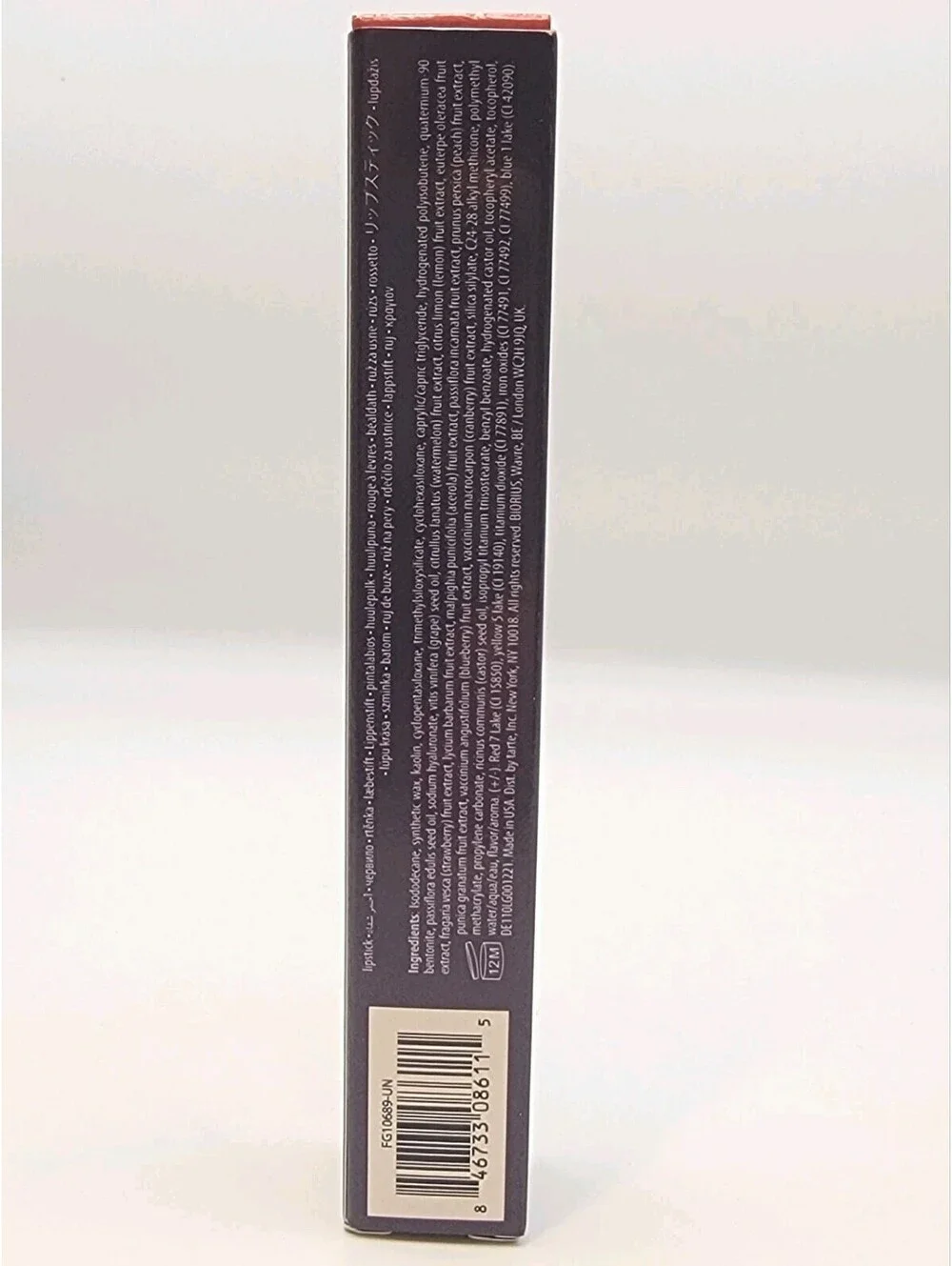 Tarte Maracuja Juicy Liquid Lip Cherry   0.12 oz New In Box LONGWEAR MATTE